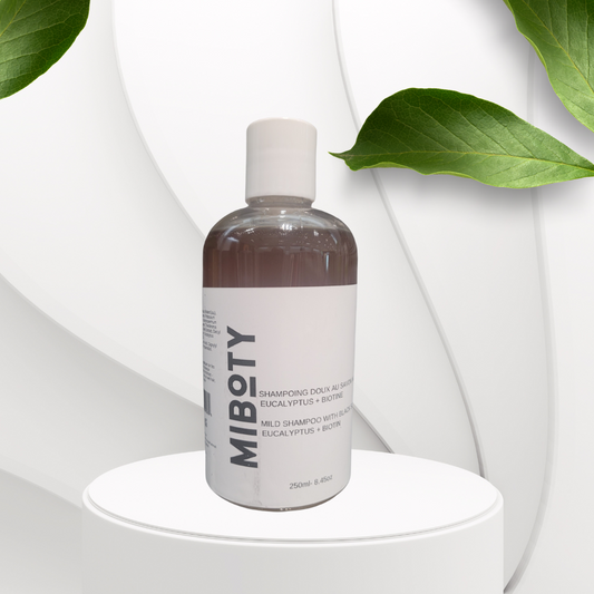 Shampoing  Doux au Savon Noir  - EUCALYPTUS + BIOTINE