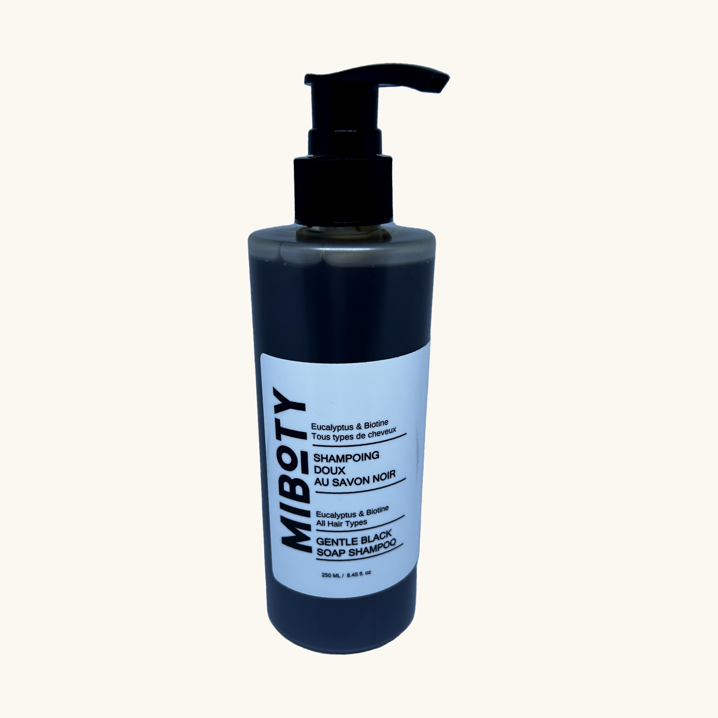 Shampoing  Doux au Savon Noir  - EUCALYPTUS + BIOTINE